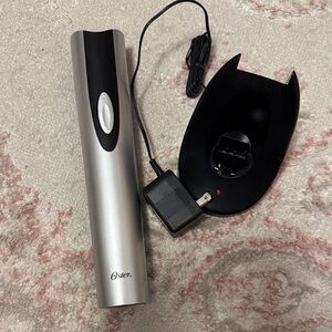 Oster Silver and Black Electric Wine Opener